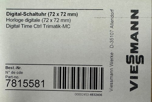 Viessmann 7815581 9641596